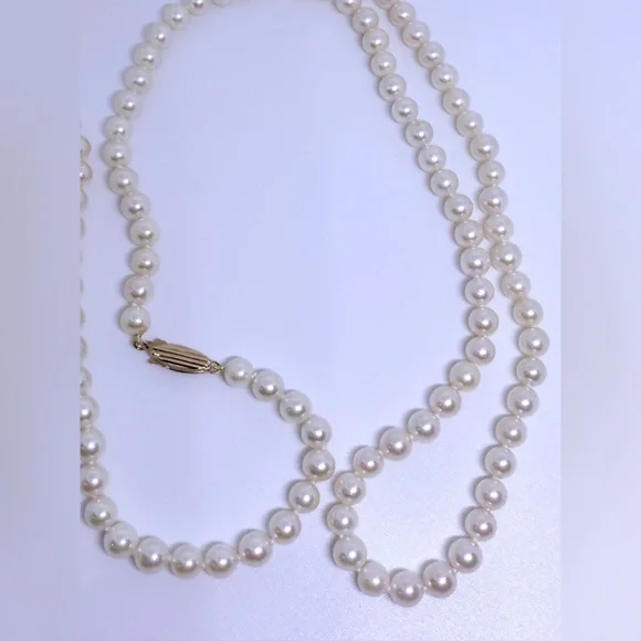 30” MIKIMOTO BLUE LAGOON PEARL NECKLACE 30” OMG WOWOWOWOWOWOW!!!!!!!!!! - Picture 6 of 12